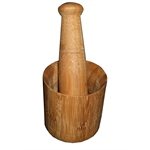 Mortier et pilon en bambou Totally Bamboo